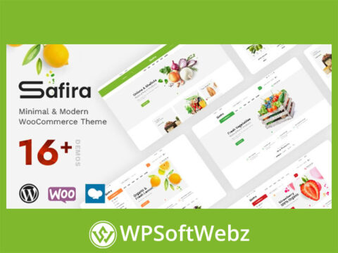 Safira - Food & Organic WooCommerce WordPress Theme