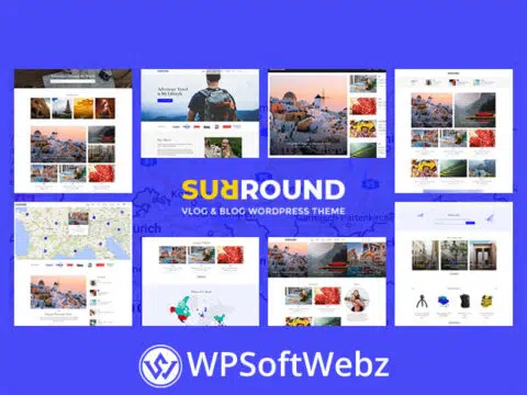 Surround - Vlog & Blog WordPress Theme