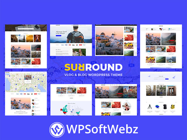 Surround - Vlog & Blog WordPress Theme