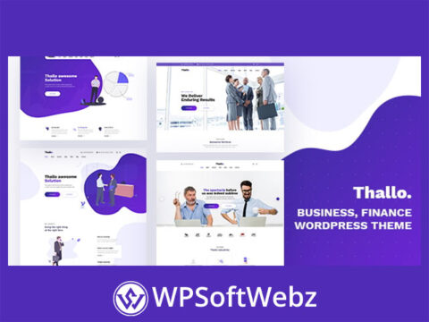 Thallo – Consulting & Finance WordPress Theme