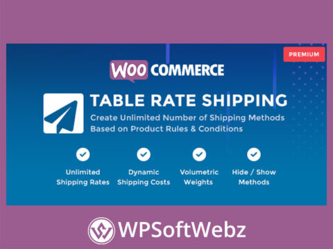WooCommerce Table Rate Shipping Premium Plugin - By zendcrew