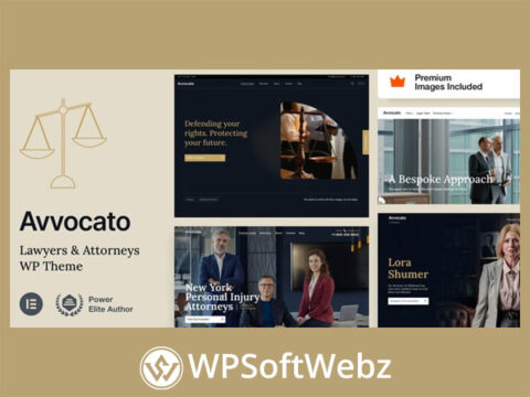Avvocato - Law Firm WordPress Theme