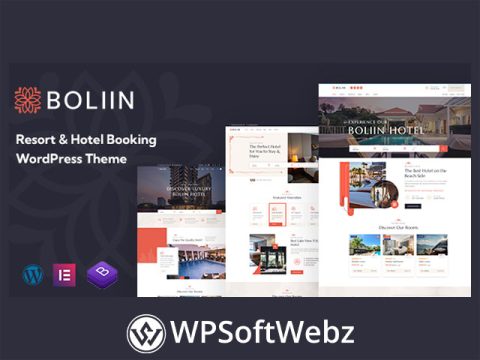 Boliin - Resort & Hotel Booking WordPress Theme