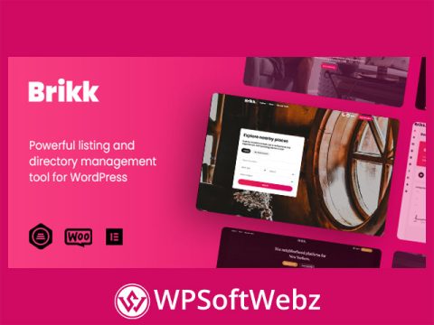 Brikk - Directory & Listing WordPress Theme