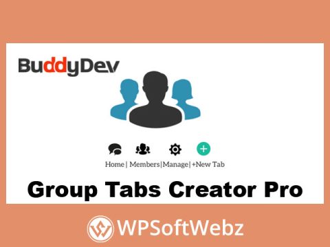 BuddyPress Group Tabs Creator Pro