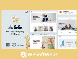 Debebe - Kids Fashion eCommerce WordPress Theme