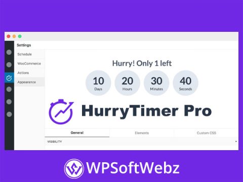 HurryTimer PRO - CountDown Timer Plugin For WordPress