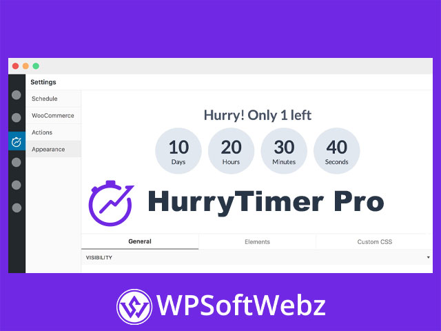 HurryTimer PRO - CountDown Timer Plugin For WordPress