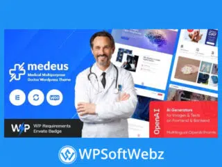 Medeus - Medical WordPress Theme