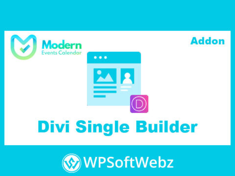 Modern Events Calendar Divi Single Builder Addon