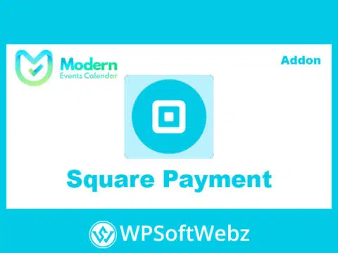 Modern Events Calendar Square Payment Addon