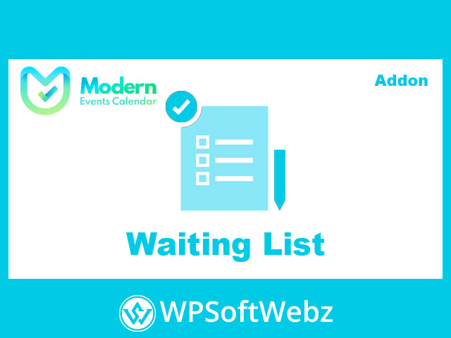 Modern Events Calendar Waiting List Addon