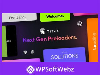 Titan Preloaders & Page Transitions WordPress Plugin