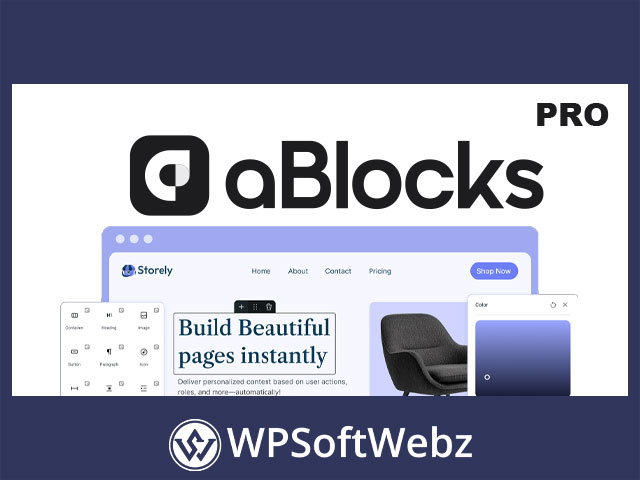 aBlocks Pro Gutenberg Blocks WordPress Plugin
