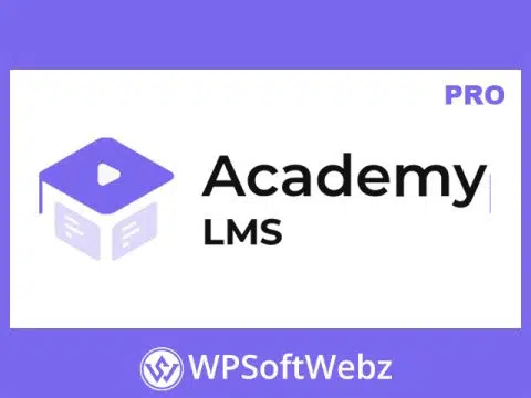 Academy LMS Pro - WordPress LMS Plugin For eLearning
