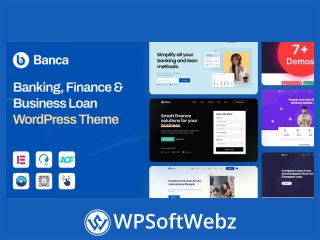 Banca - Banking, Finance & Business Loan WordPress Theme