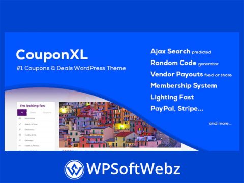 CouponXL - Coupons, Deals & Discounts WP Theme
