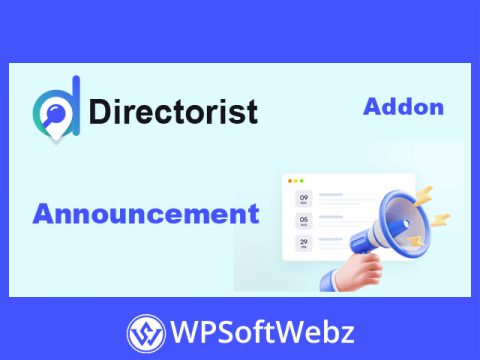 Directorist Announcement Extension