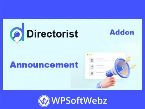 Directorist Announcement Extension
