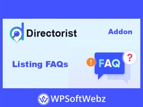 Directorist Listing FAQs Extension