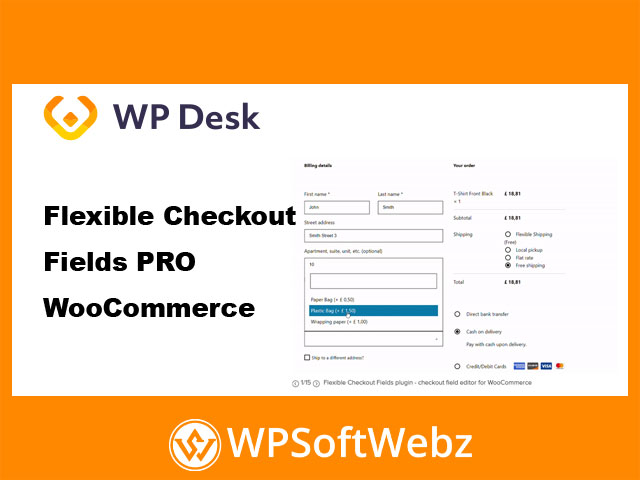 Flexible Checkout Fields PRO WooCommerce