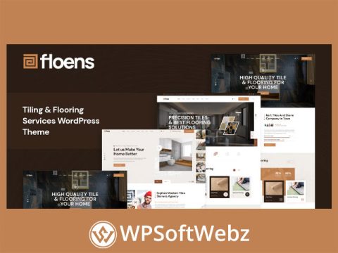 Floens - Tiling & Flooring Services WordPress Theme