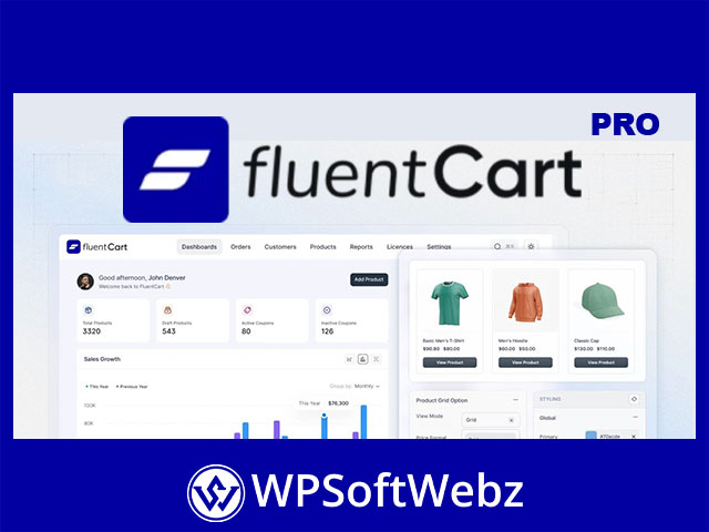 FluentCart Pro - WordPress eCommerce Plugin - Latest Version