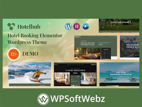 Hotelhub - Luxury & Resort Booking WordPress Theme