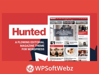 Hunted - Editorial Magazine WordPress Theme