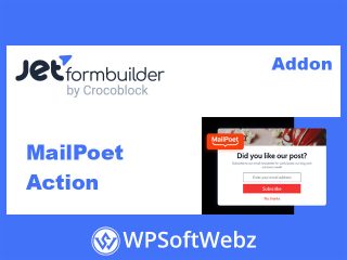 JetFormBuilder MailPoet Action Addon