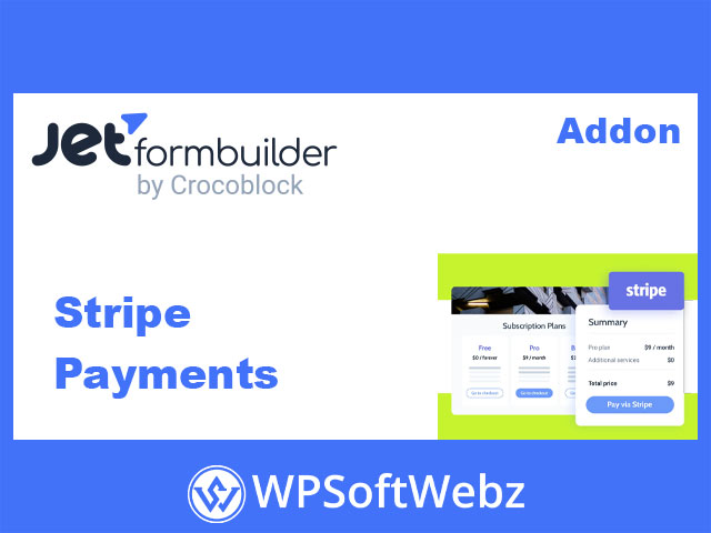 JetFormBuilder Stripe Payments Addon