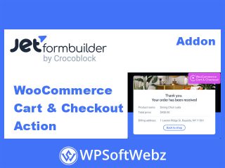 JetFormBuilder WooCommerce Cart & Checkout Action Addon