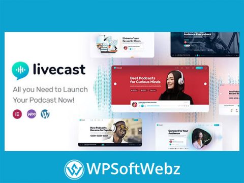 Livecast – Podcast Theme For WordPress