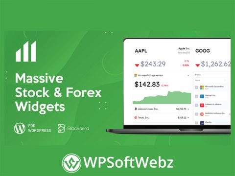 Massive Stock Market & Forex Widgets WordPress Plugin