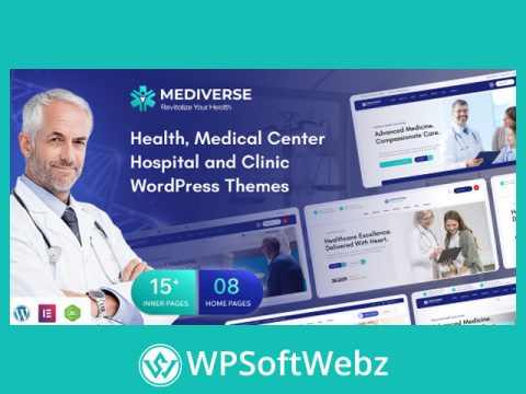 Mediverse - Health Medical Clinic WordPress Theme
