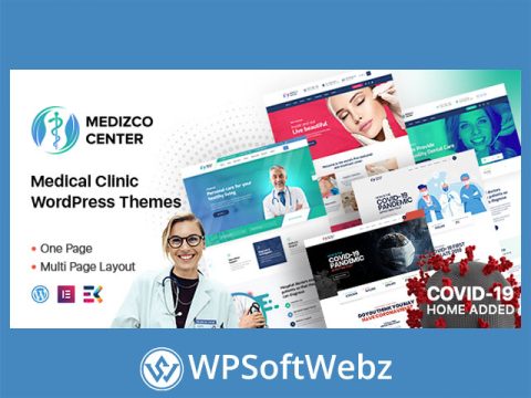 Medizco - Medical Health & Dental Care Clinic WordPress Theme