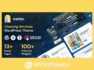 Netto - Cleaning Company WordPress Theme