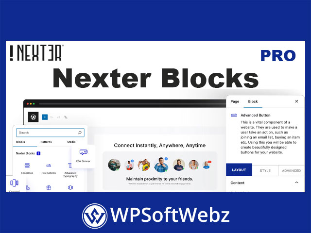 Nexter Blocks Pro - (The Plus Addons for Block Editor) - Latest Version