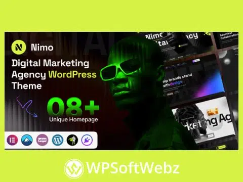 Nimo | Digital Marketing Agency WordPress Theme