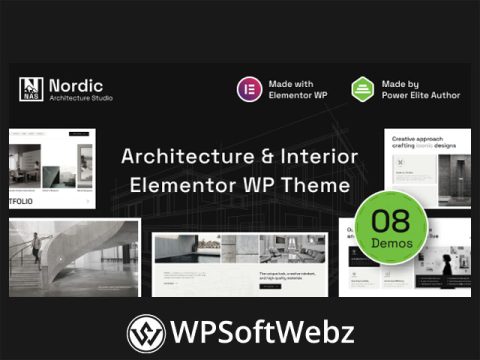 Nordic - Architecture & Interior Design WordPress Theme
