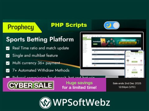 Prophecy - Sports Betting Platform - PHP Script