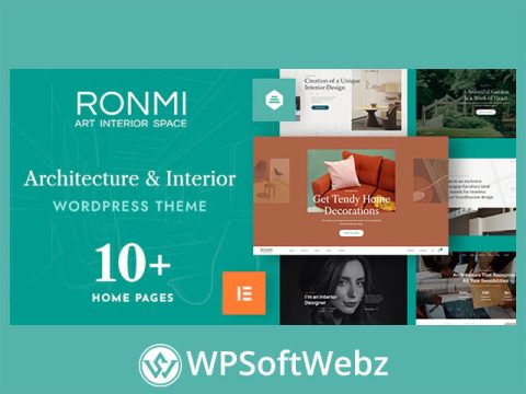 Ronmi - Architecture and Interior Design WordPress Theme