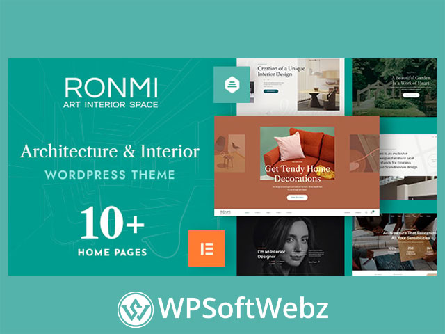 Ronmi - Architecture and Interior Design WordPress Theme