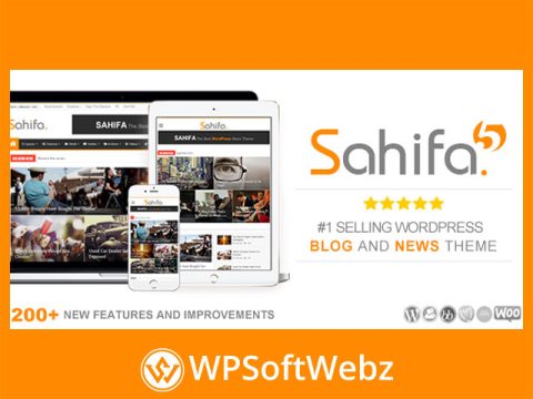 Sahifa - Responsive WordPress News / Magazine / Blog Theme