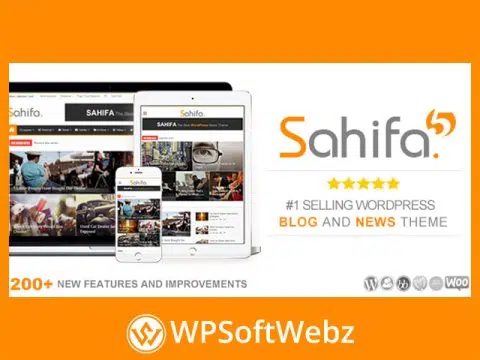 Sahifa - Responsive WordPress News / Magazine / Blog Theme