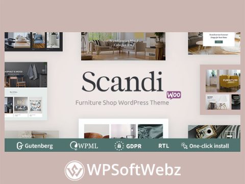 Scandi - Furniture Store and Home Decor Shop WooCommerce Theme