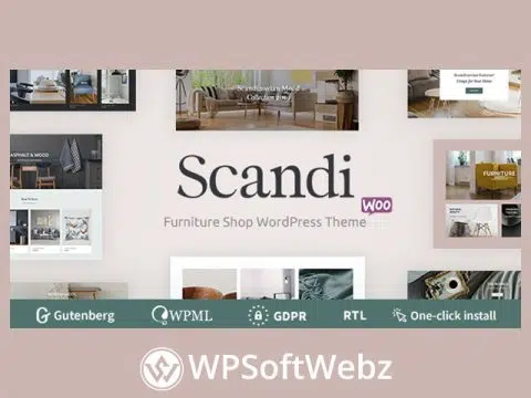 Scandi - Furniture Store and Home Decor Shop WooCommerce Theme