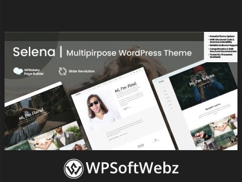 Selena. - Multipirpose WordPress Theme