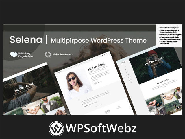 Selena. - Multipirpose WordPress Theme