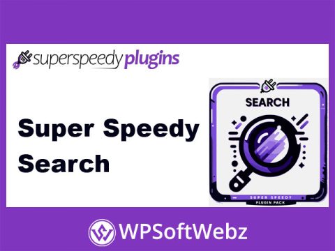 Super Speedy Search WordPress Plugin